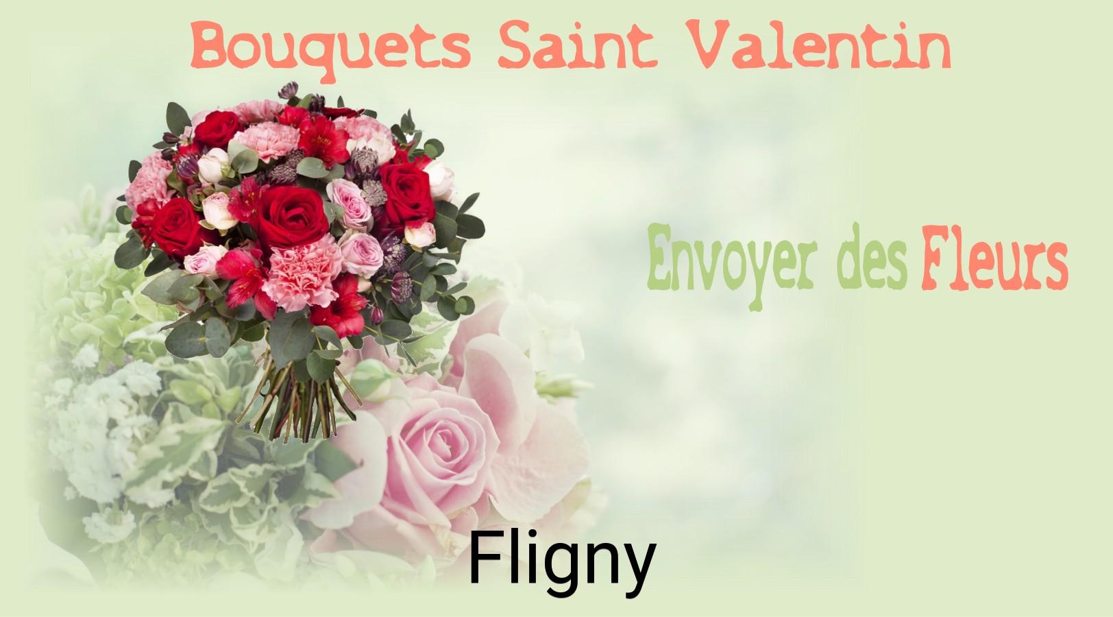 Roses de Saint-Valentin livrées à Fligny